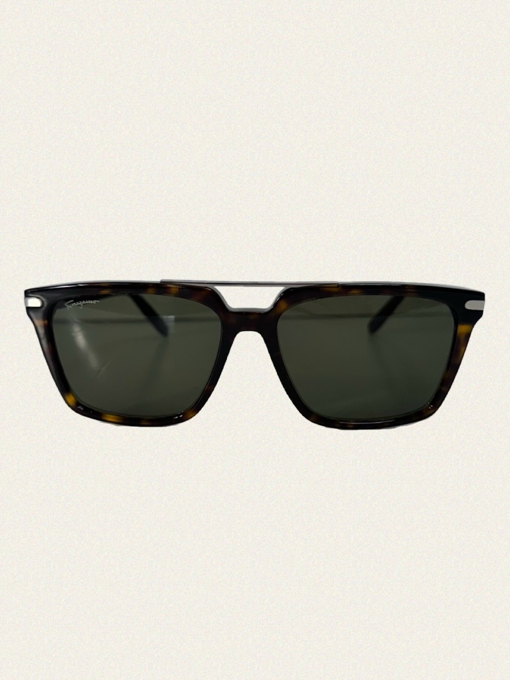 Salvatore Ferragamo SF1037S Tortoise Square Sunglasses - Picture 6 of 11